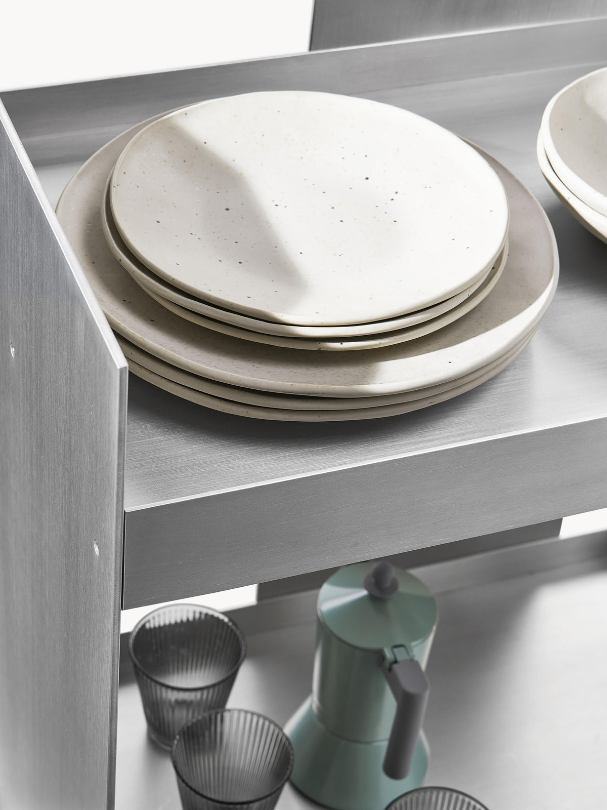 Lager Metal Serving Trolley