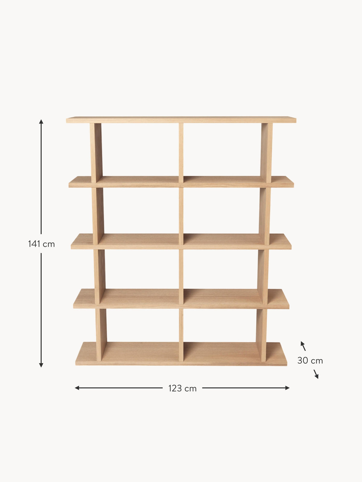 Kona Wooden Shelving Unit