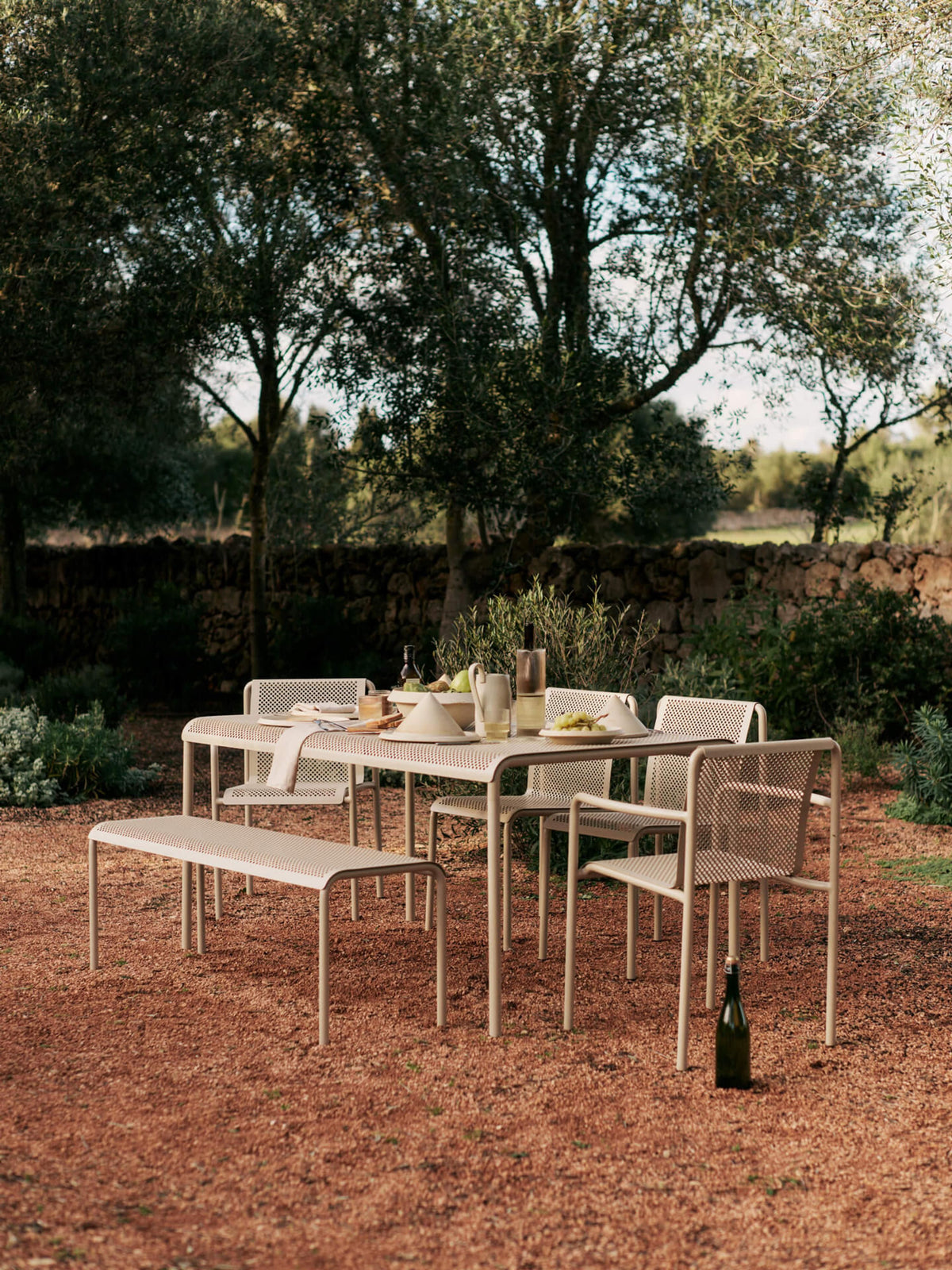 Dapple Garden Dining Chairs with Armrests, Set of 2