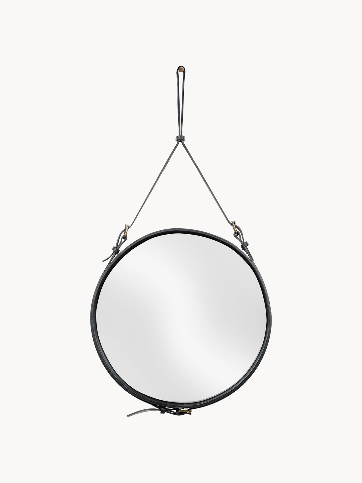 Adnet Round Wall Mirror, in various sizes