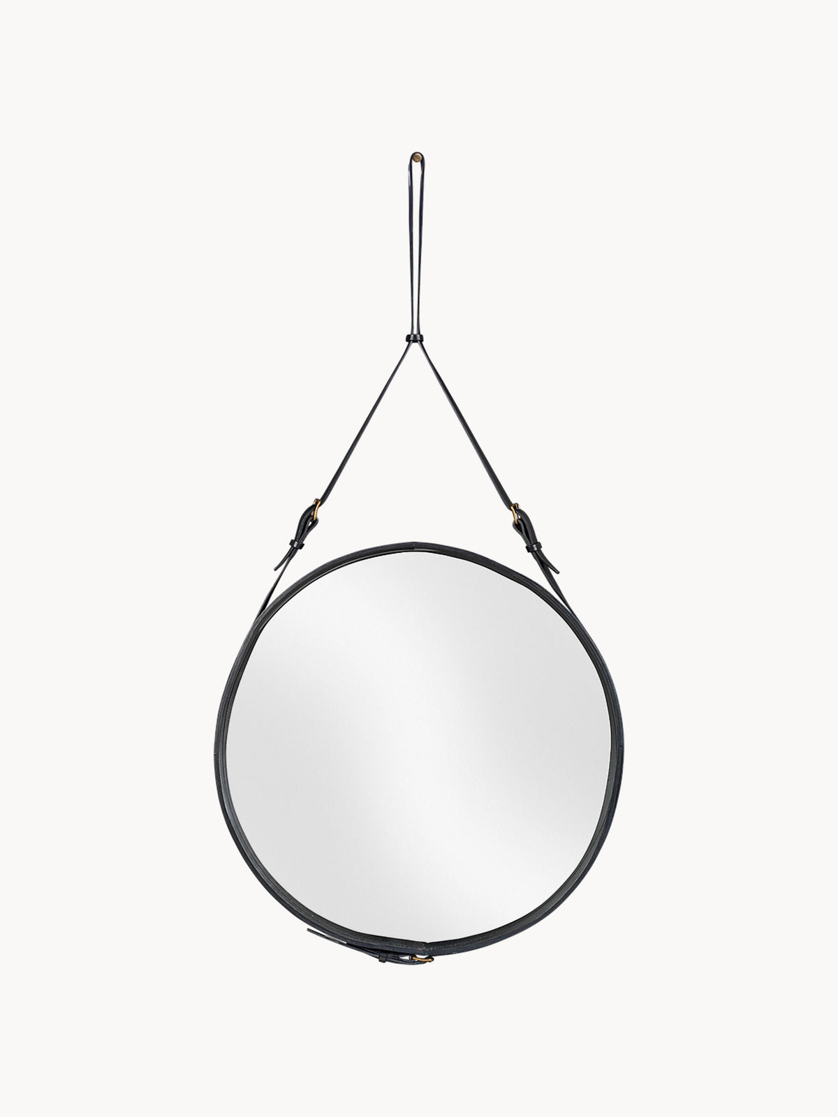 Adnet Round Wall Mirror, in various sizes