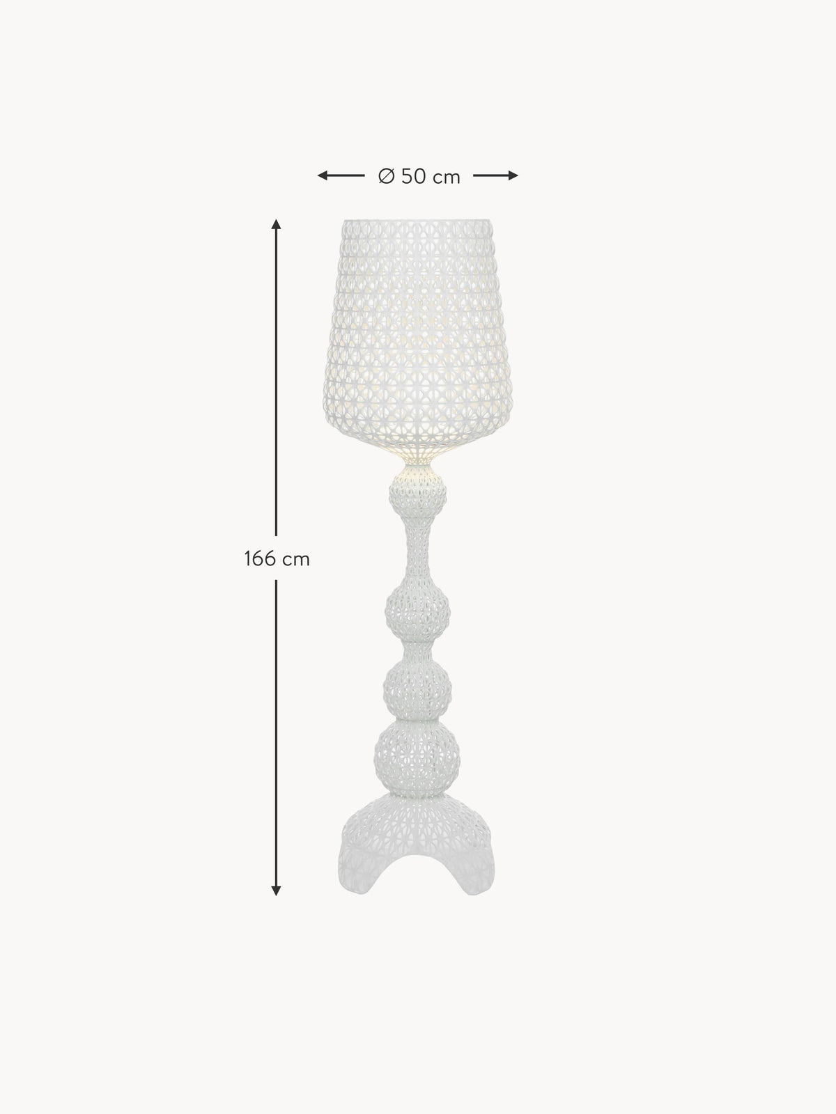 Kabuki Dimmable LED Floor Lamp