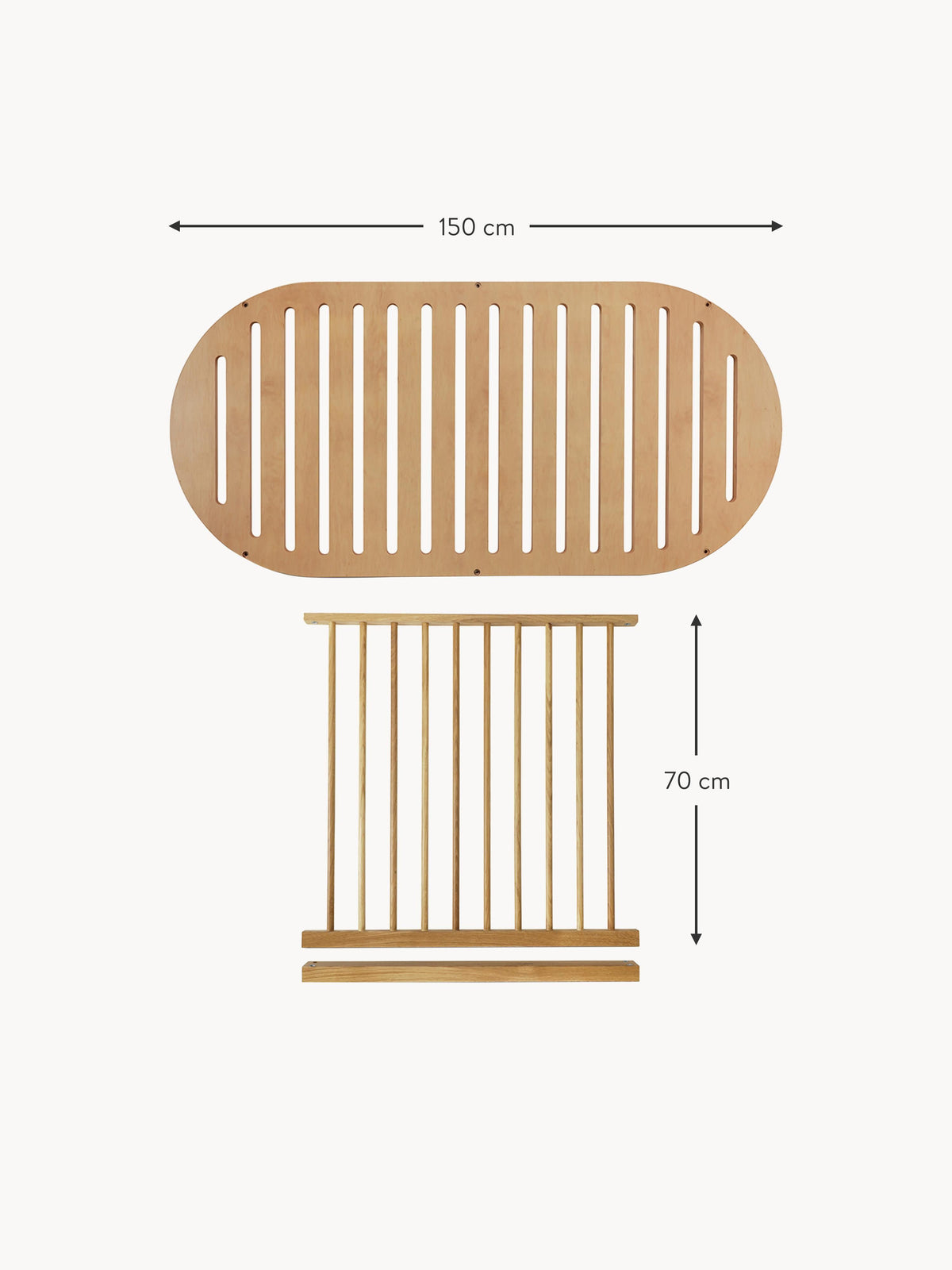 Kai Handmade Kids Bed Conversion Set