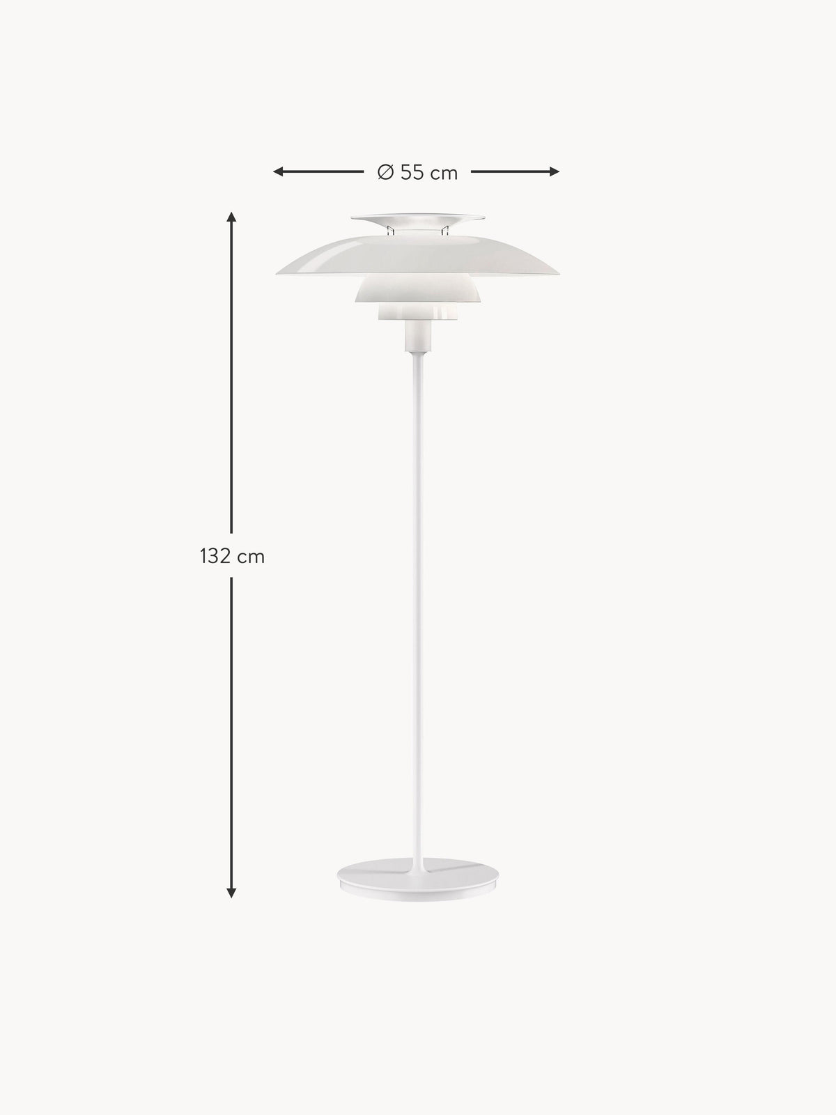 Small Dimmable Floor Lamp PH 80