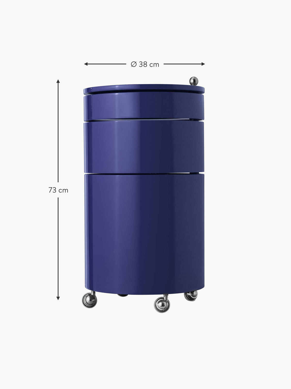 Barboy Round Container, Design Verner Panton