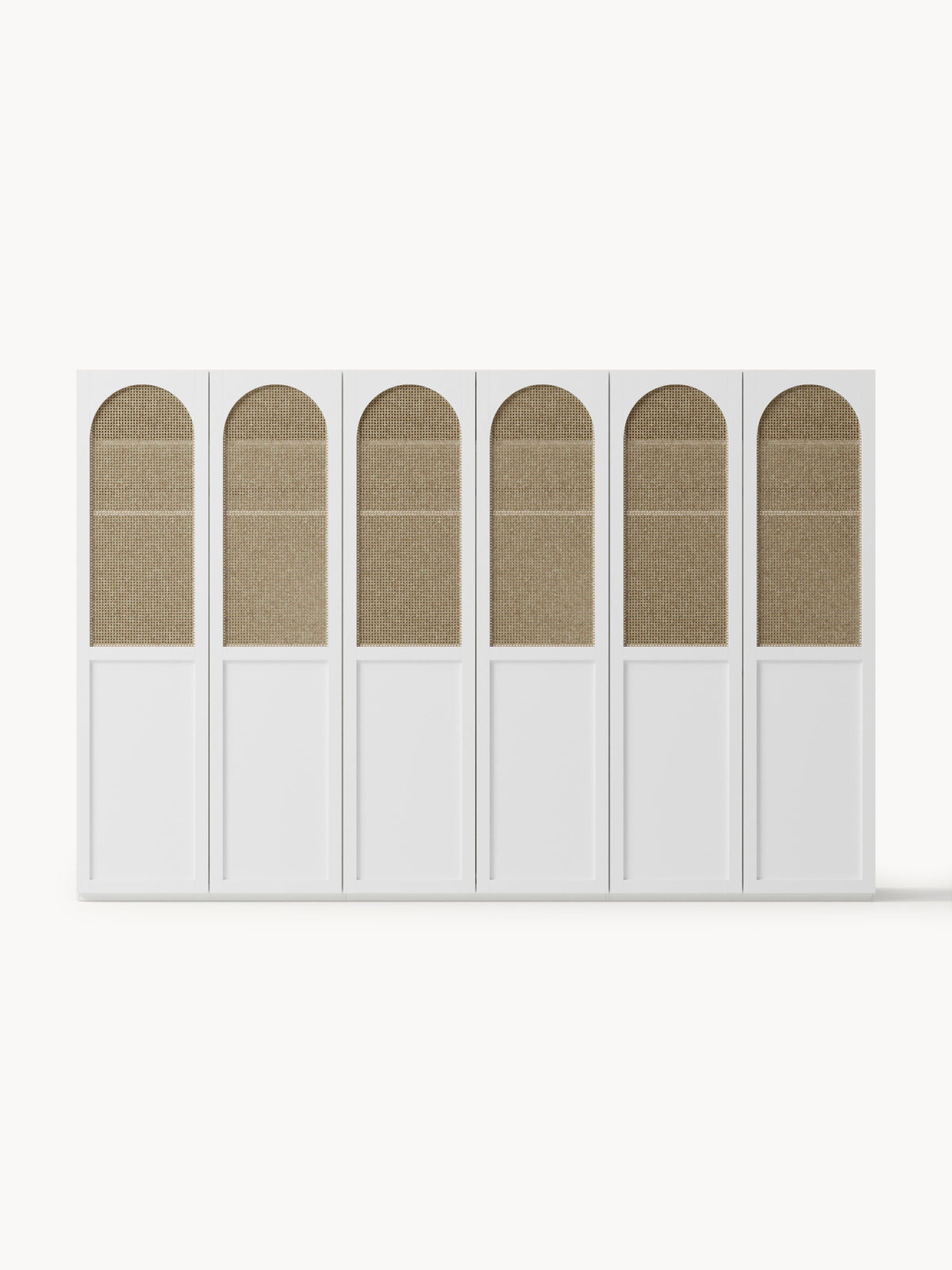 Jeanne Modular Hinged Door Wardrobe, 300 cm Wide, in various sizes
