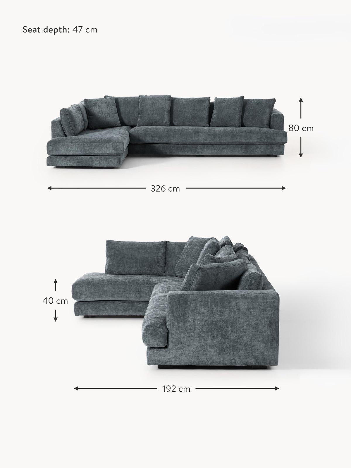 Tribeca Corner Sofa (4-seater)