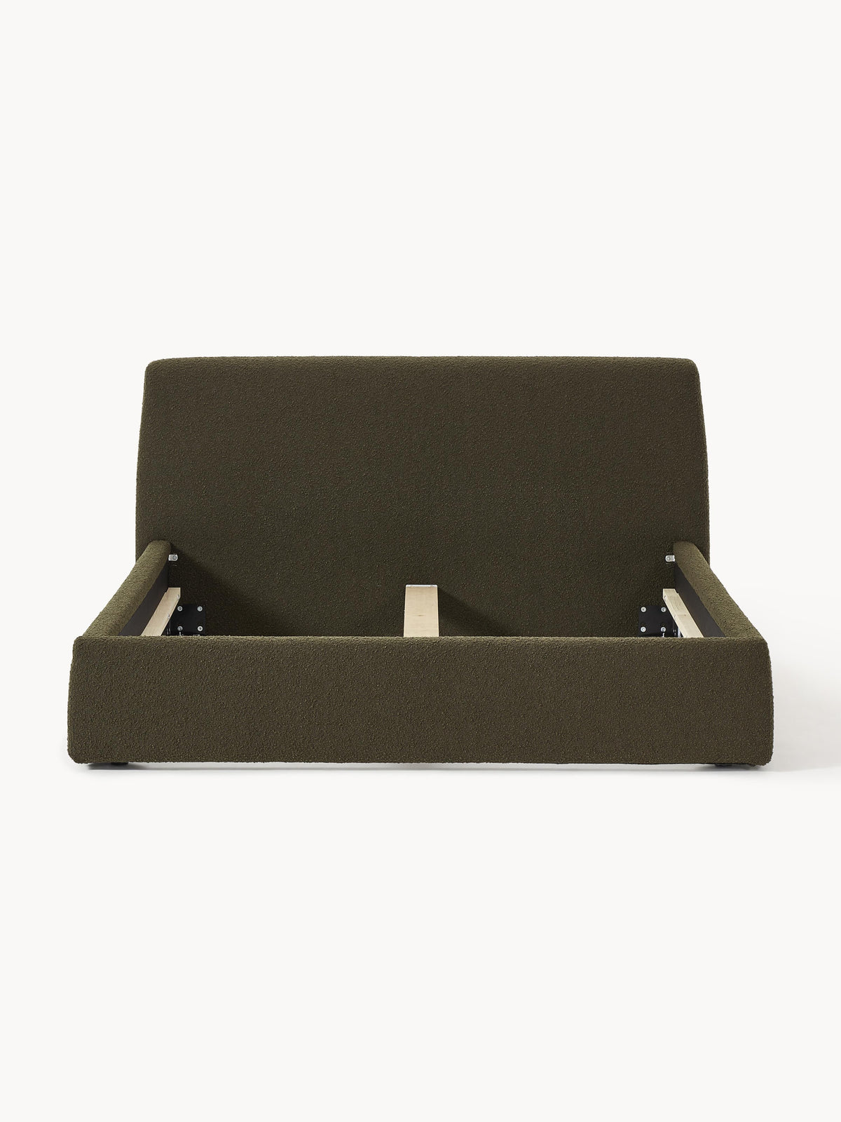 Cloud Upholstered Bouclé Bed