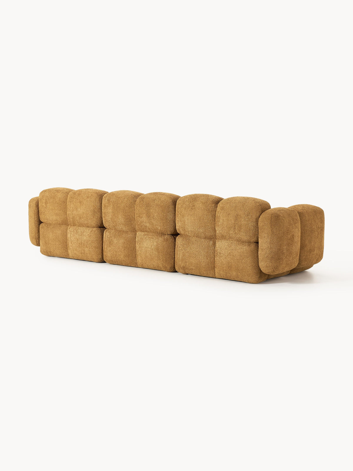 Tayla Modular Teddy-Bouclé Sofa (4-seater)