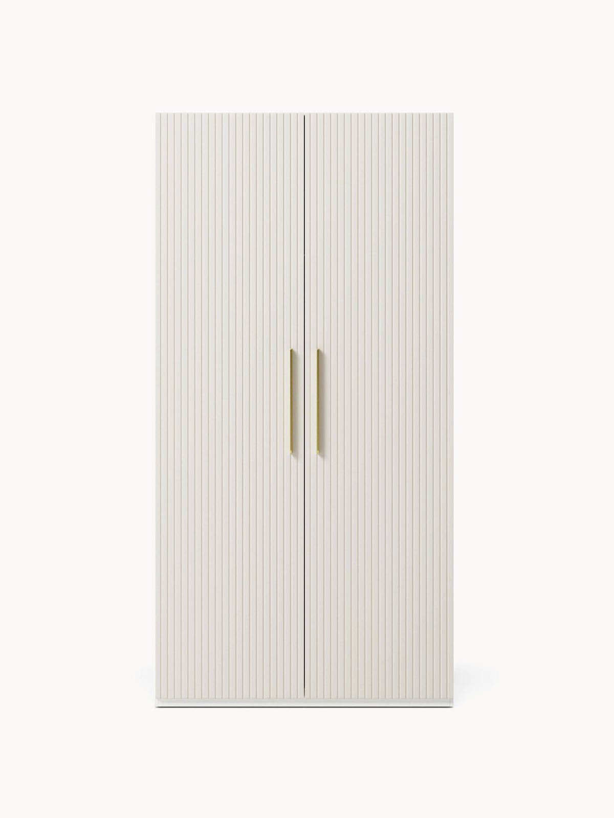 Simone Modular Revolving Door Wardrobe, 100 cm Wide, in various sizes