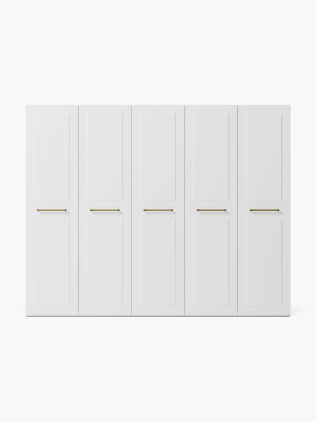 Charlotte Modular Hinged Door Wardrobe, 300 cm Wide, in various sizes
