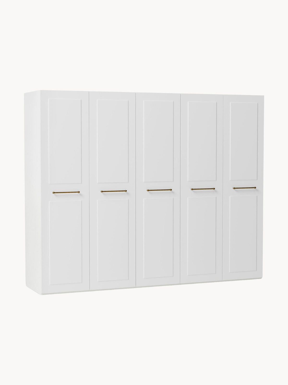 Charlotte Modular Hinged Door Wardrobe, 300 cm Wide, in various sizes