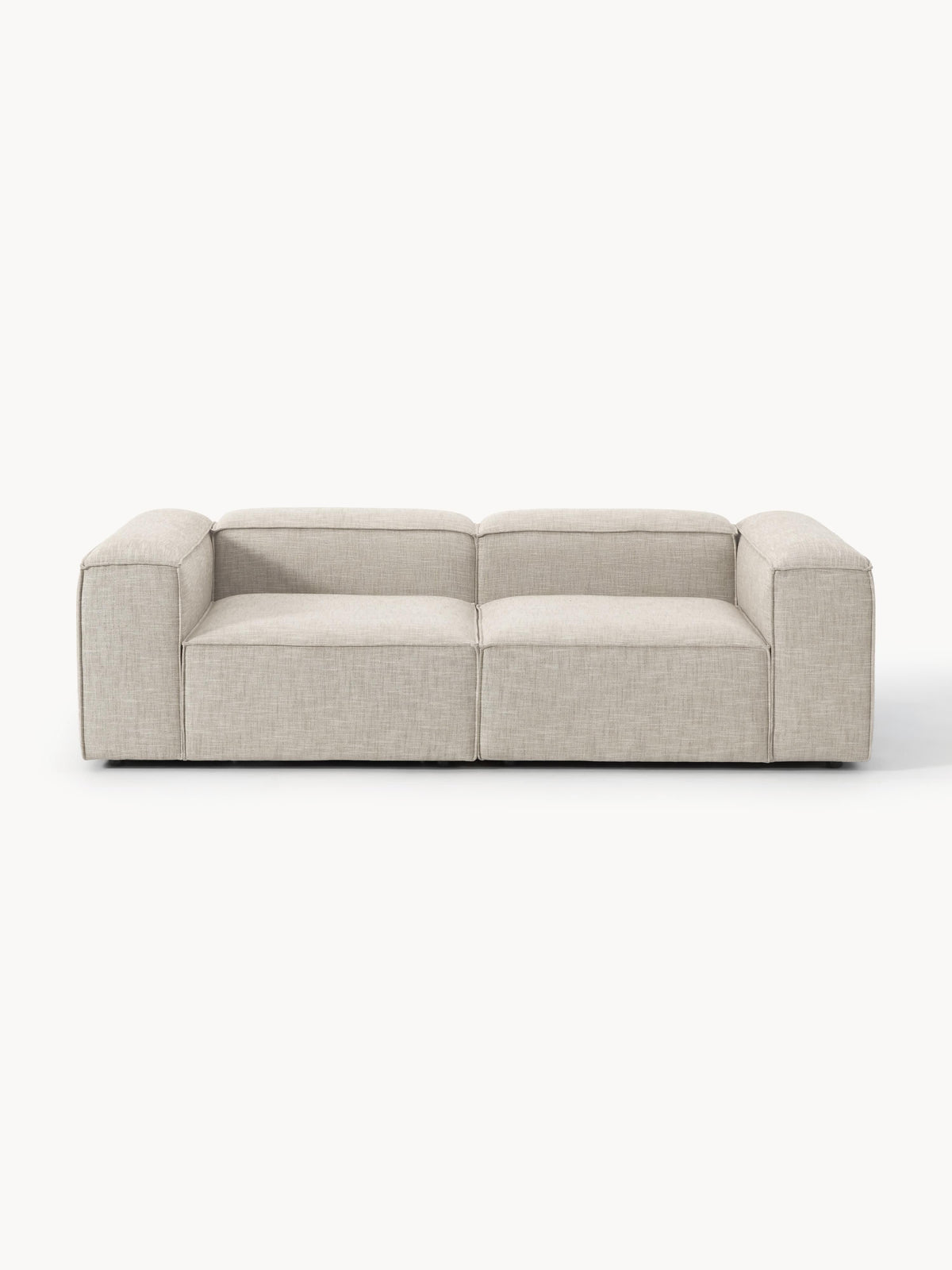 Lennon Linen Blend Modular Sofa (3-seater)
