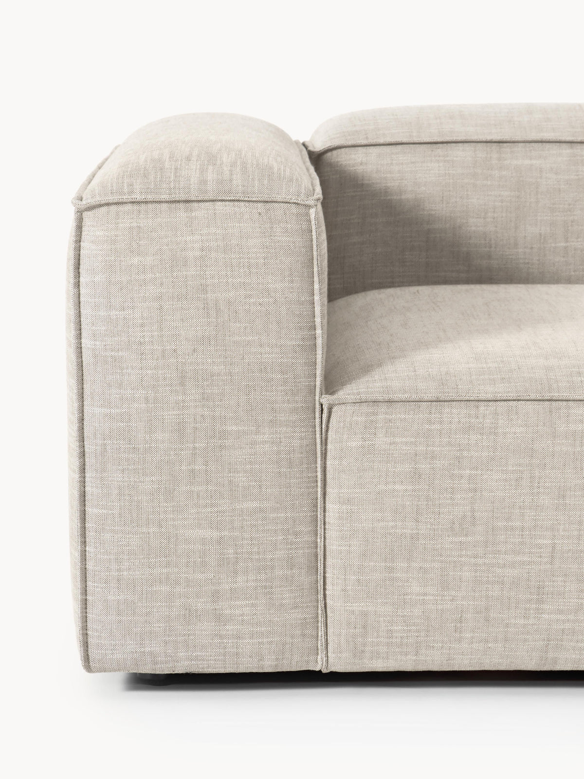 Lennon Linen Blend Modular Sofa (3-seater)