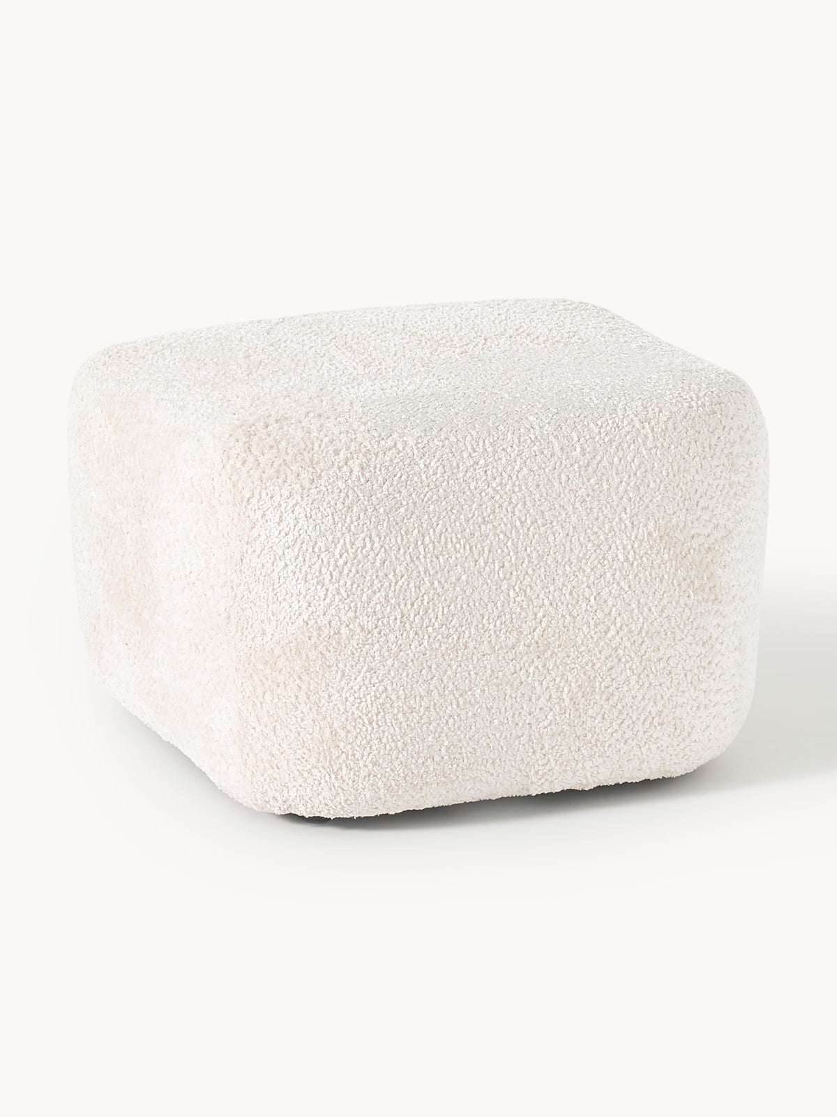 Wolke Teddy-Bouclé Ottoman