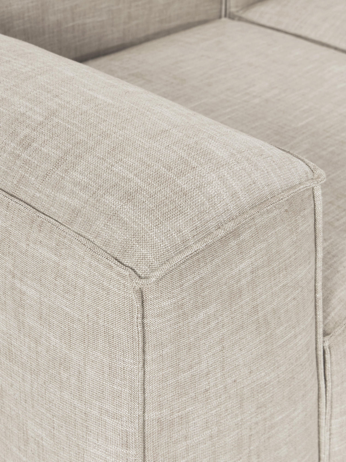 Lennon Linen Blend Modular Sofa (4-seater)