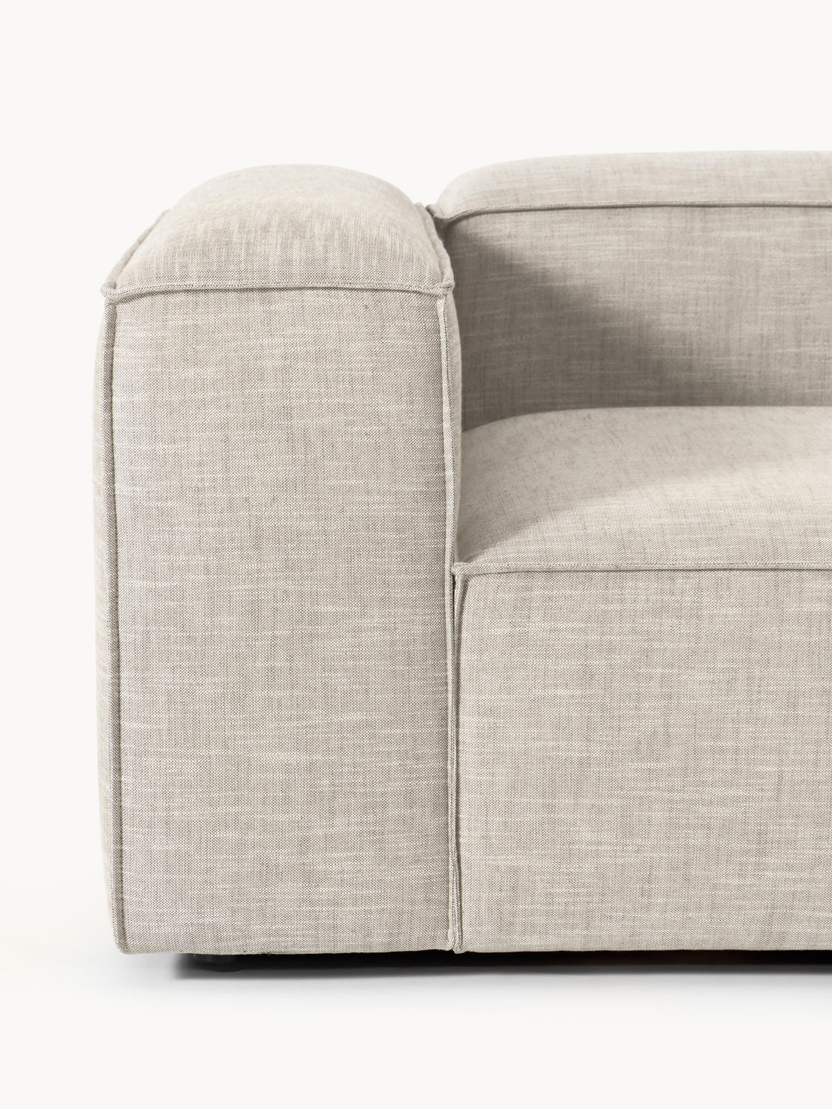 Lennon Linen Blend Modular Sofa (4-seater)