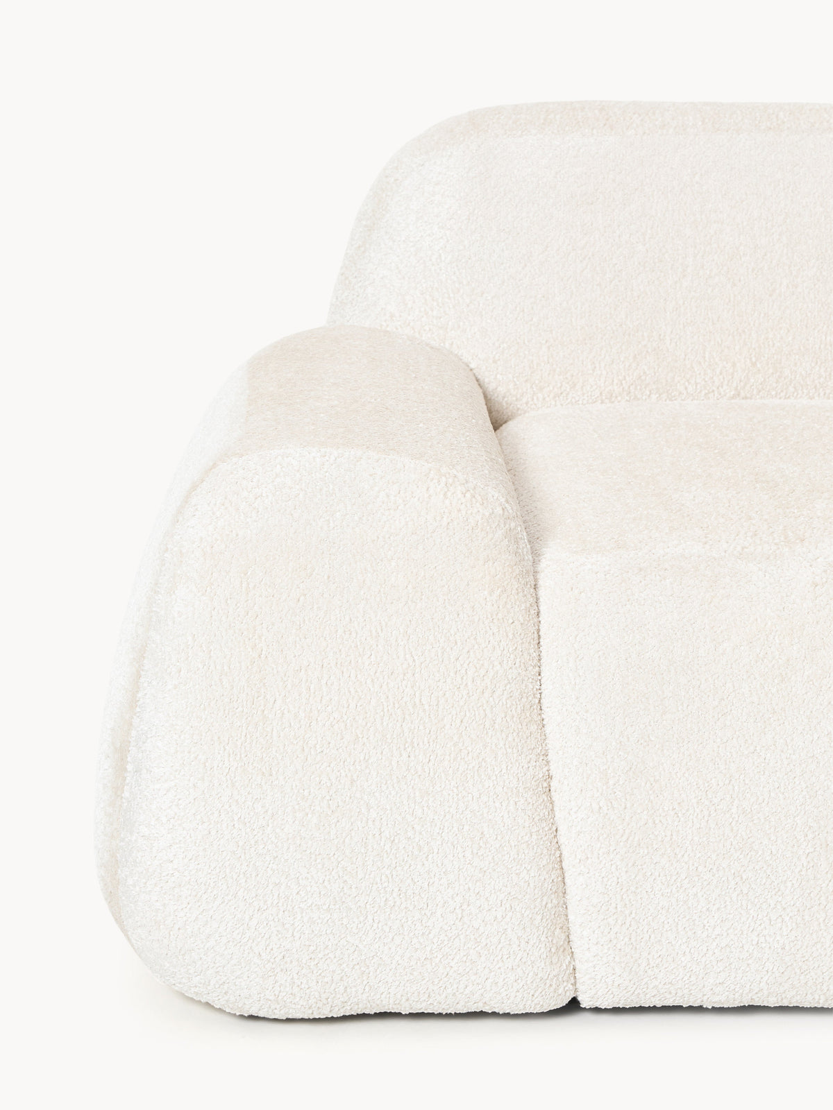 Wolke Teddy Bouclé Corner Module