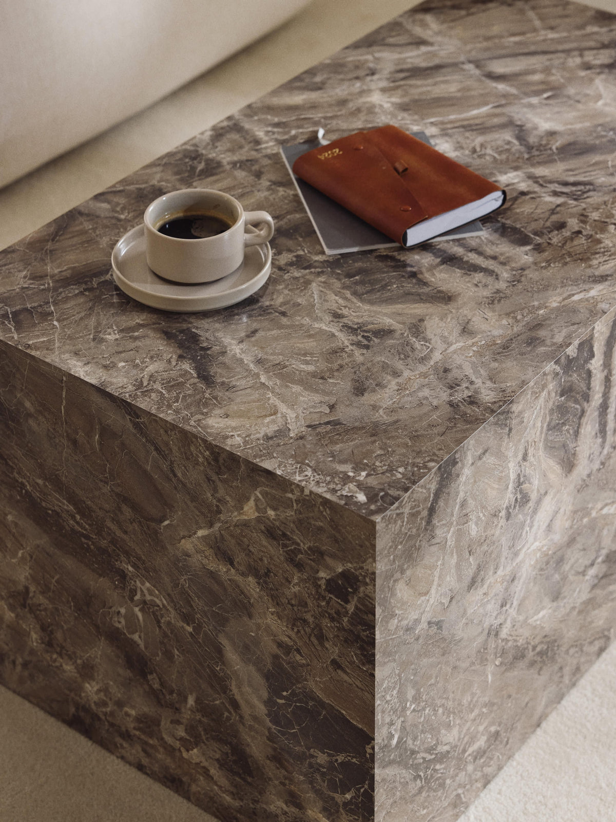 Lesley Marble Effect Coffee Table