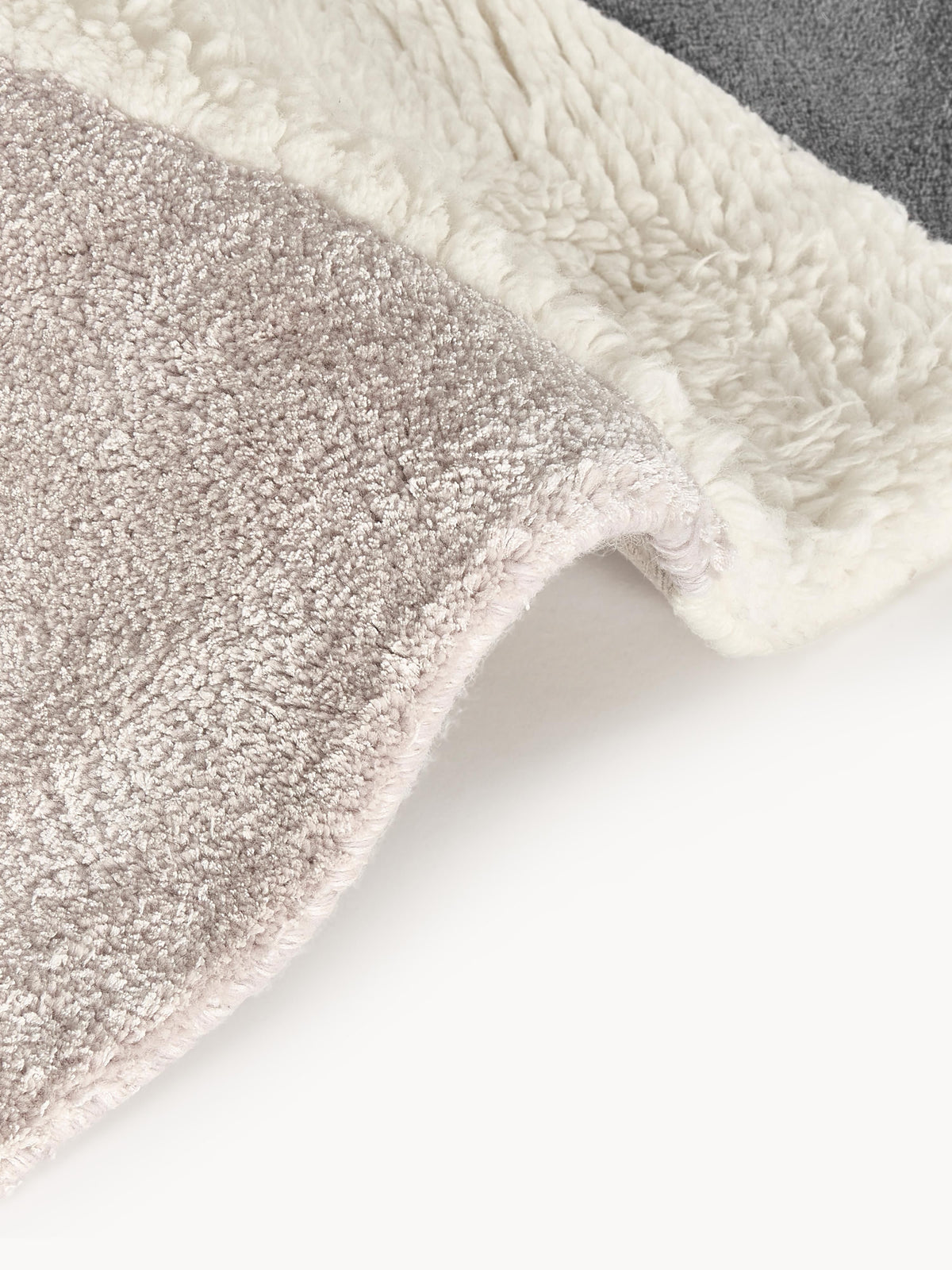 Silas High-Low Wool Rug, Hand-Tufted
