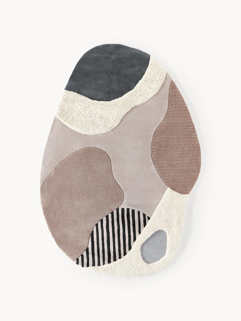 Gallery image 1 - High-Low Wool Rug Silas