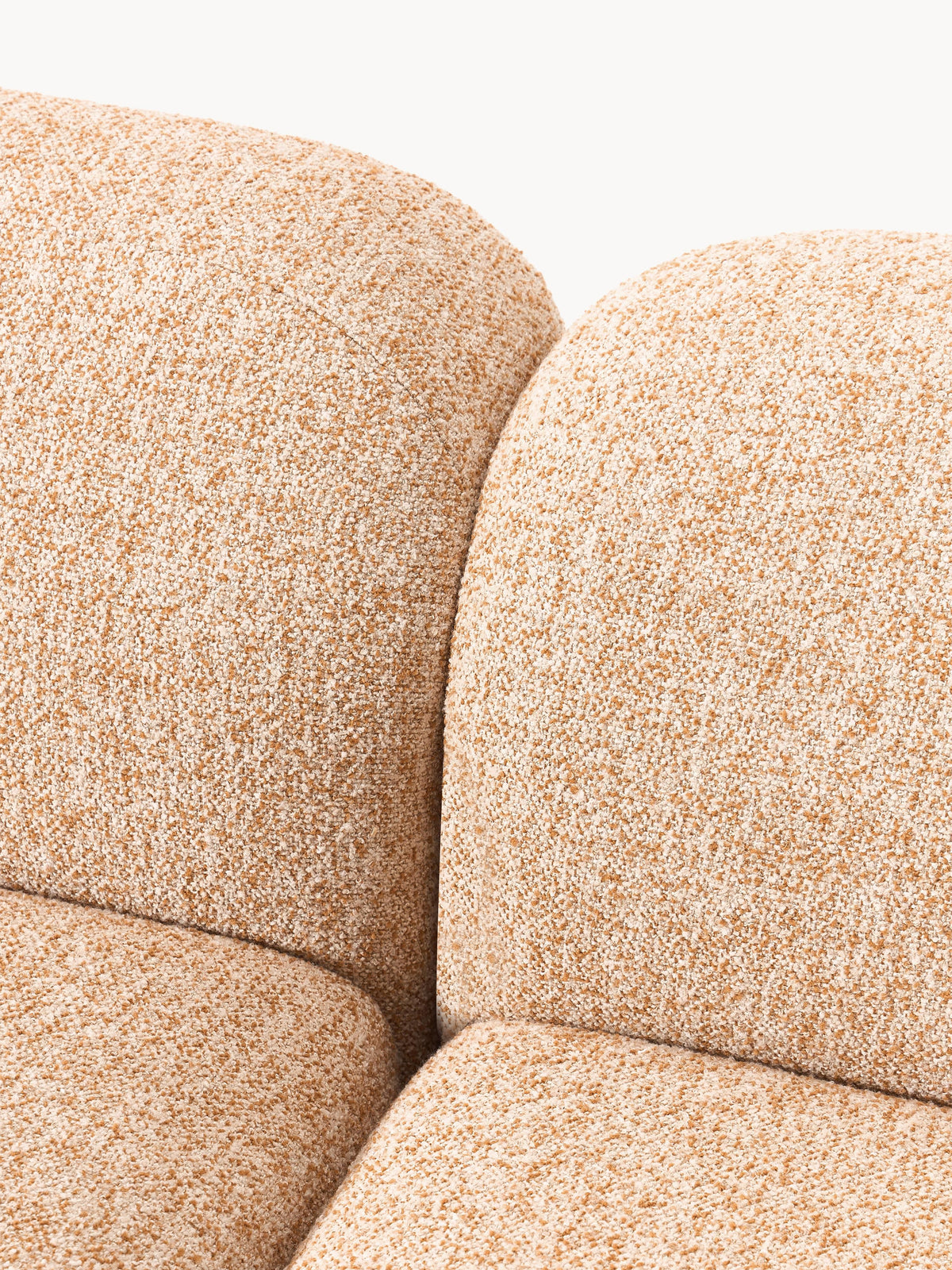 Wolke Modular Bouclé Corner Sofa (4-seater)