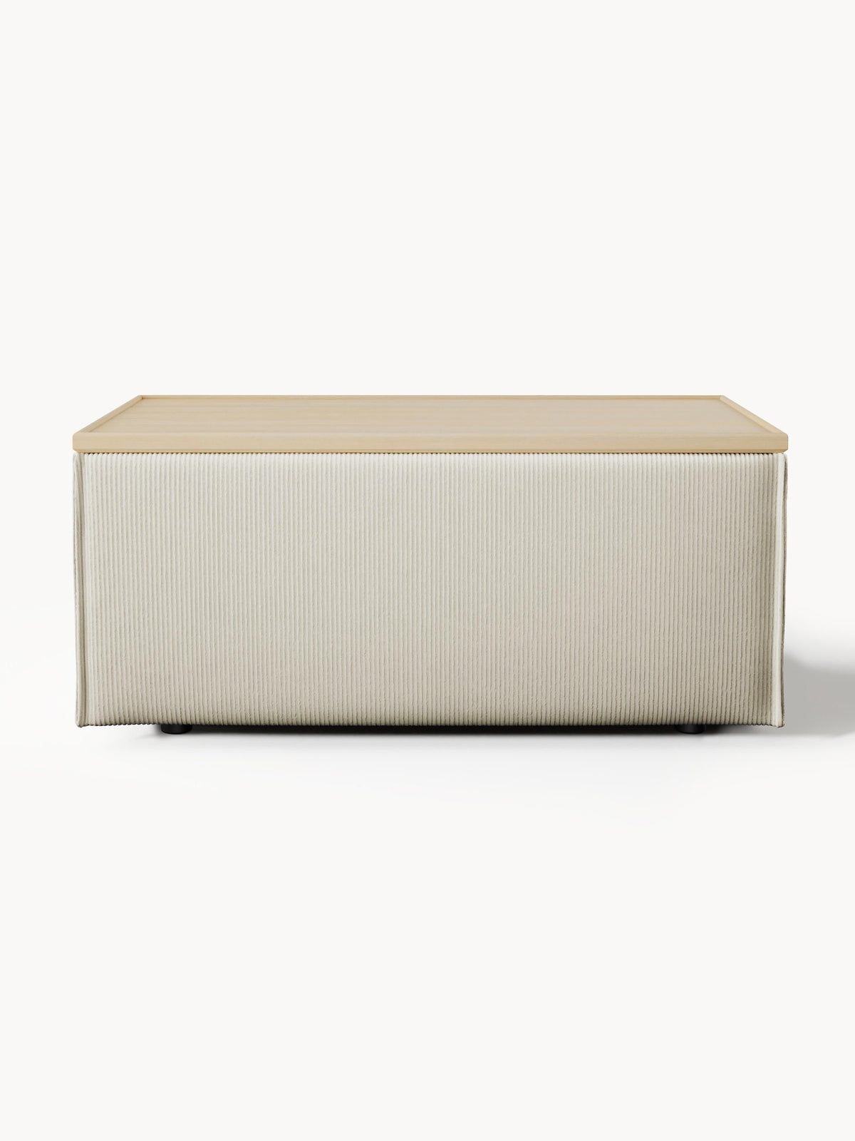 Lennon Corduroy Ottoman with Storage
