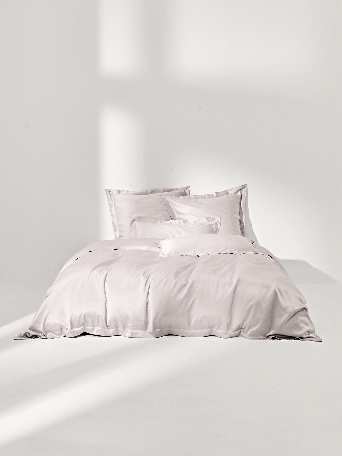 Sylvie Silk Duvet Cover