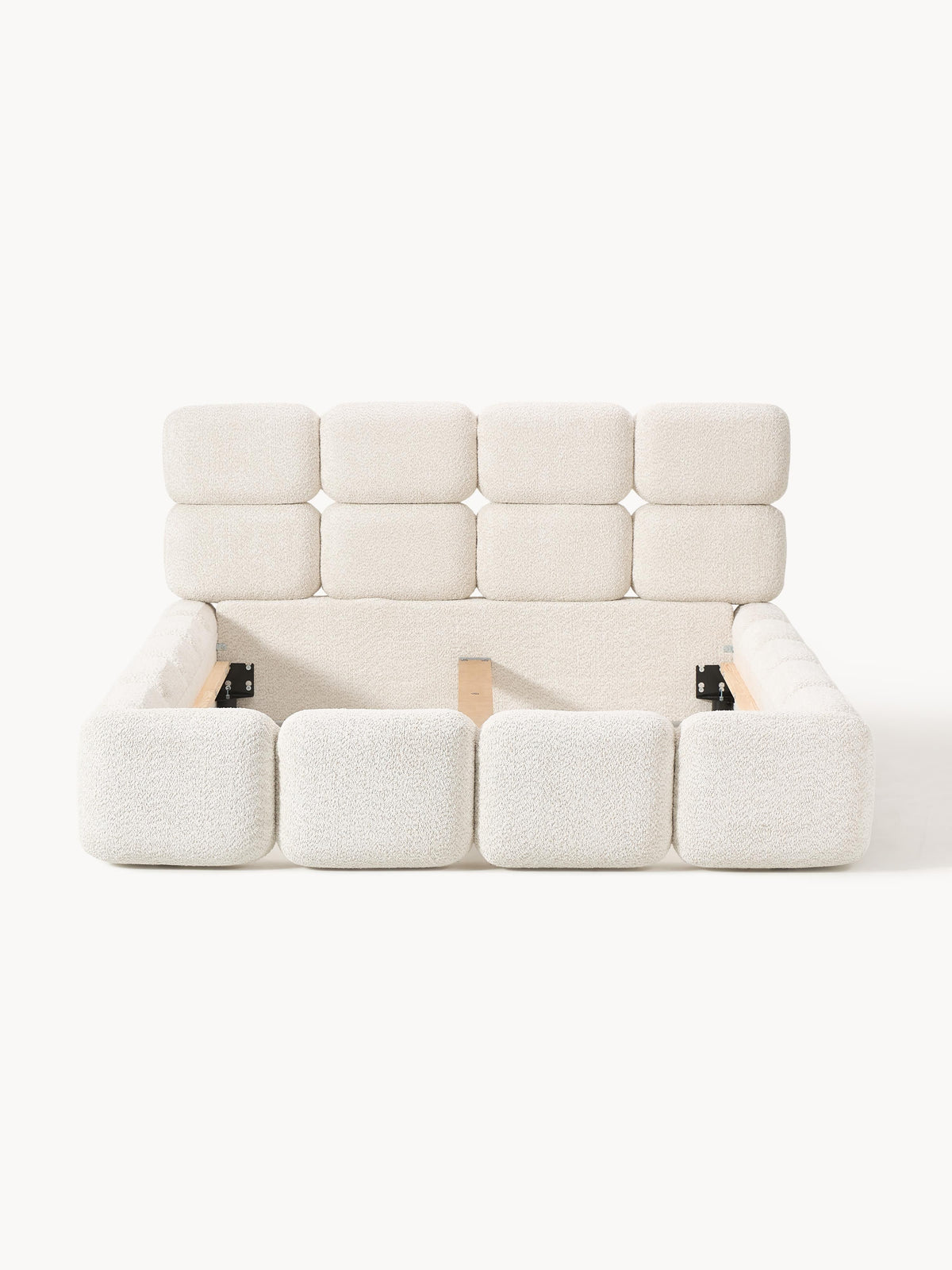 Tayla Upholstered Teddy Bouclé Bed