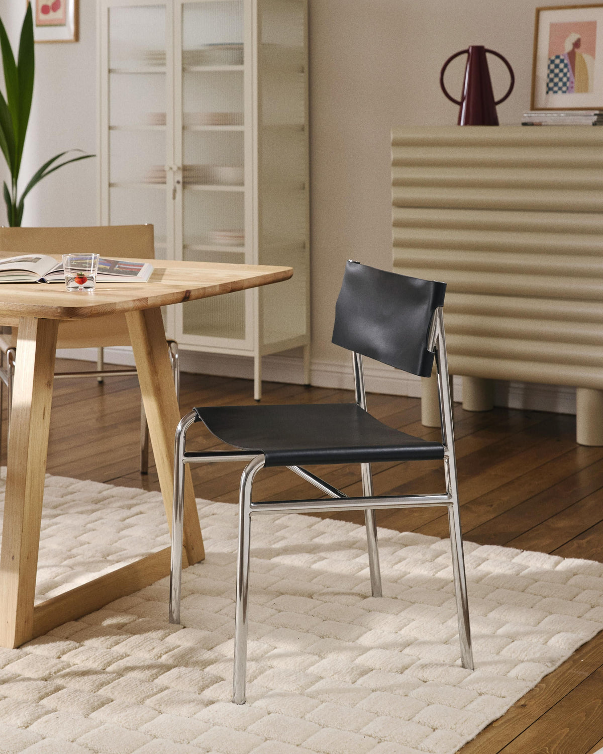 Jordan Leather Dining Chair