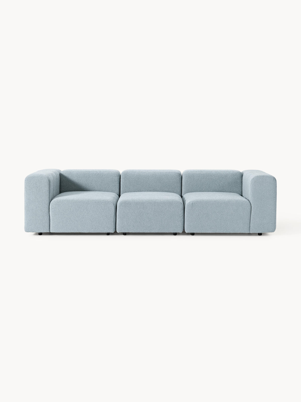 Lena Bouclé Modular Sofa (4-seater)