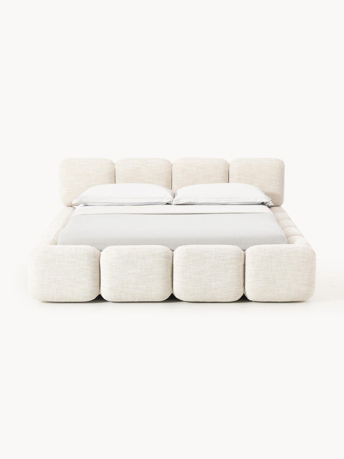 Tayla Upholstered Bouclé Bed