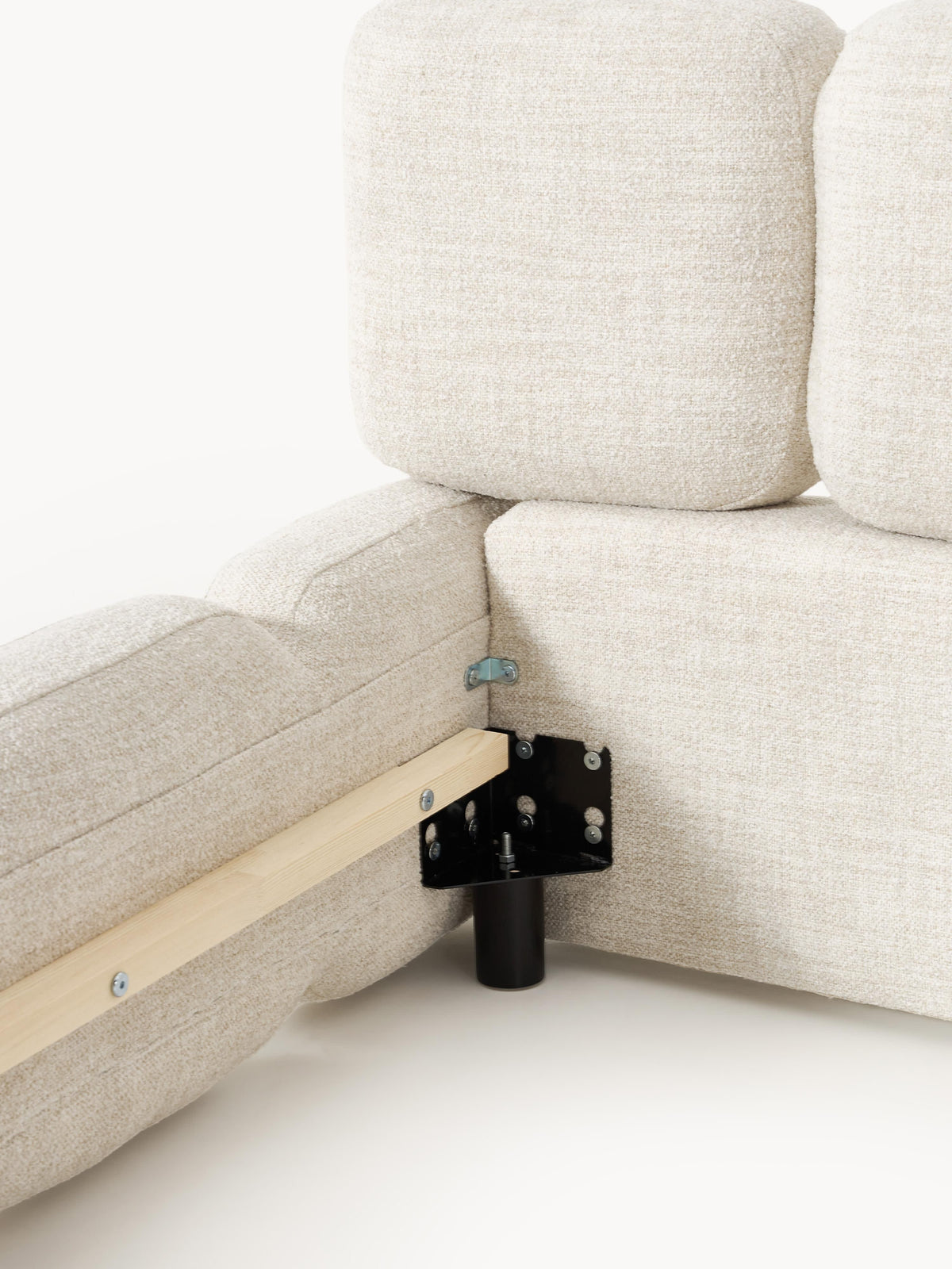 Tayla Upholstered Bouclé Bed