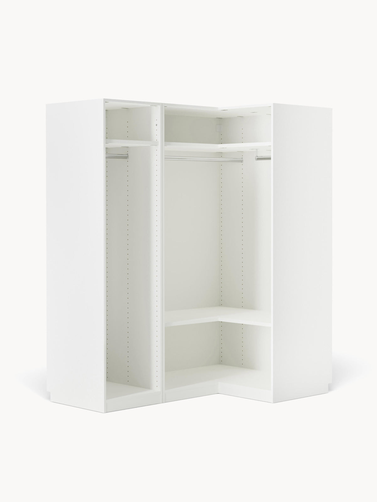Charlotte Modular Corner Wardrobe, 165 cm Wide, in various sizes