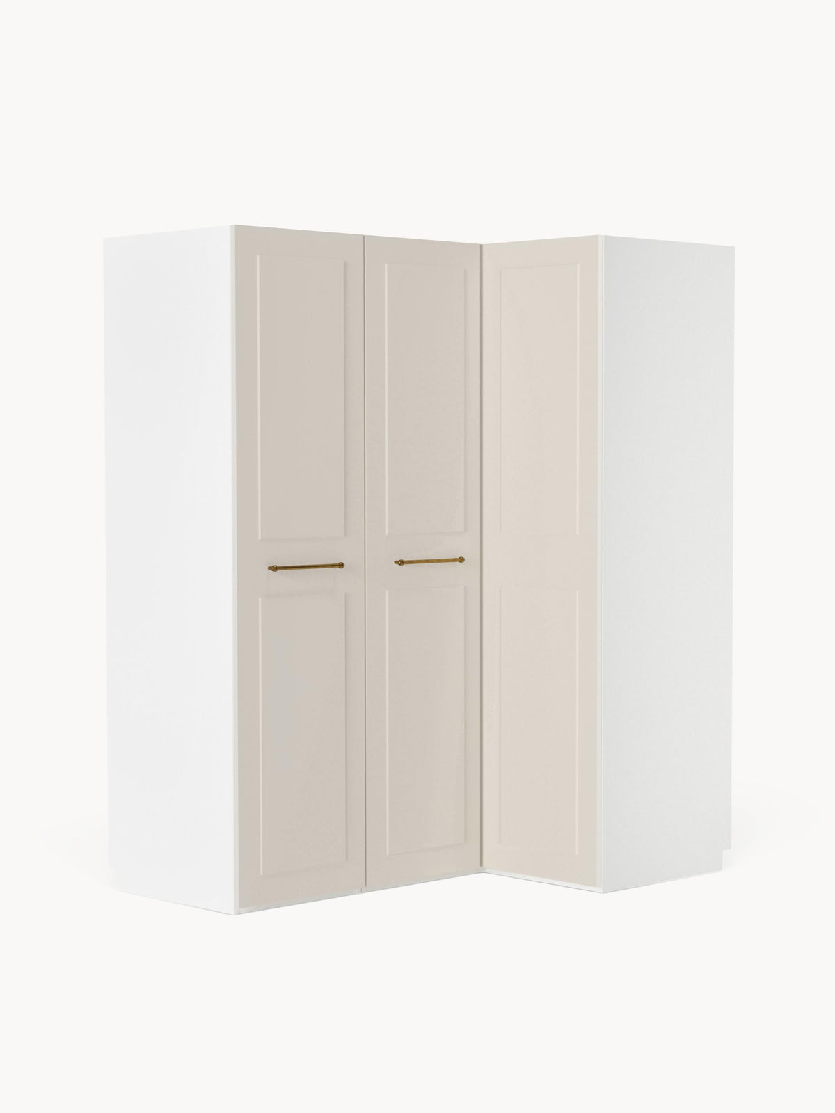 Charlotte Modular Corner Wardrobe, 165 cm Wide, in various sizes