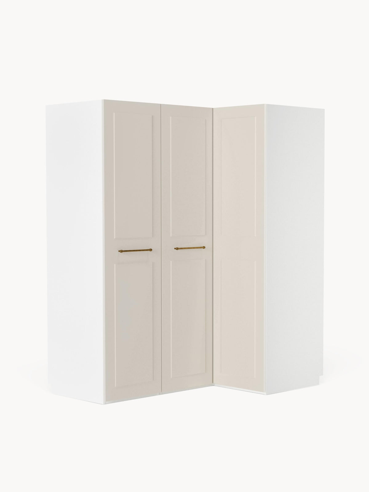Charlotte Modular Corner Wardrobe, 165 cm Wide, in various sizes