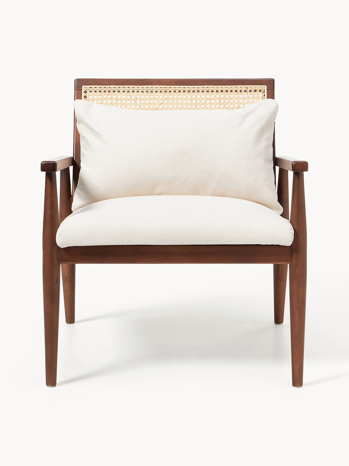 Manuell Rubberwood Lounge Chair