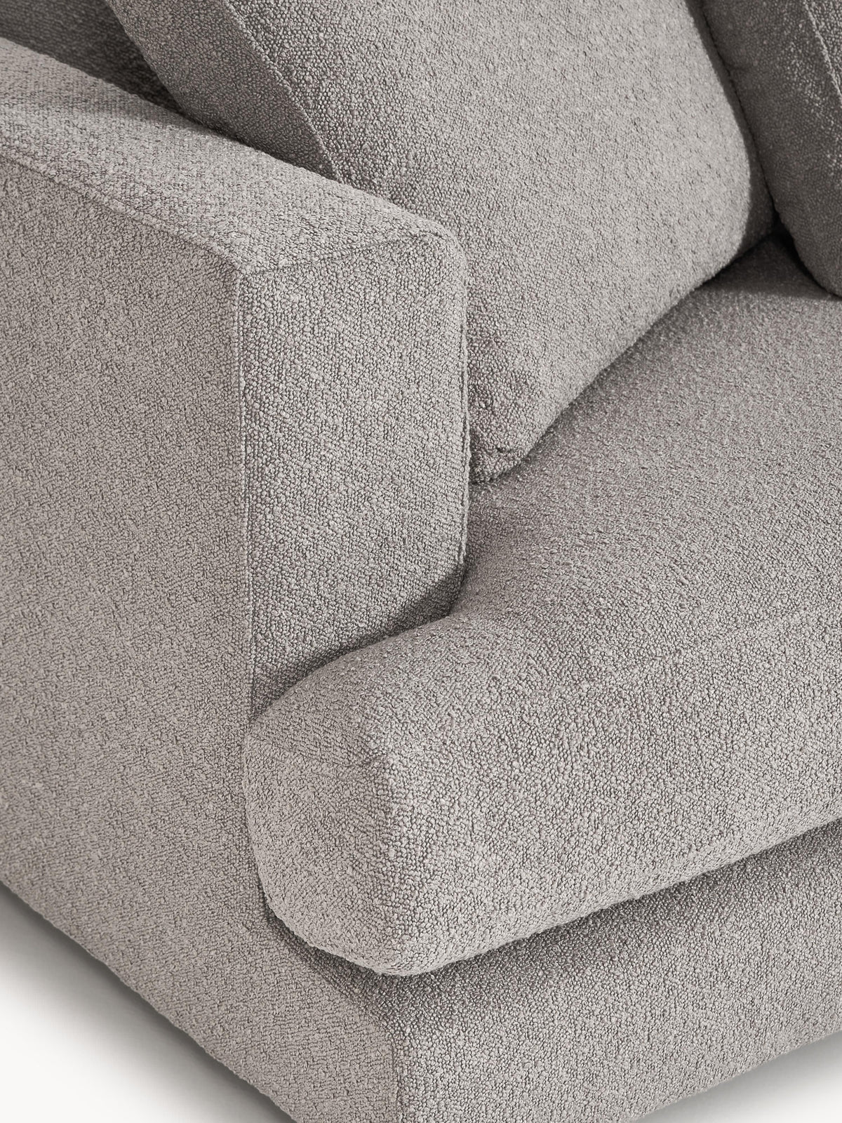 Tribeca Bouclé Corner Sofa (4-seater)