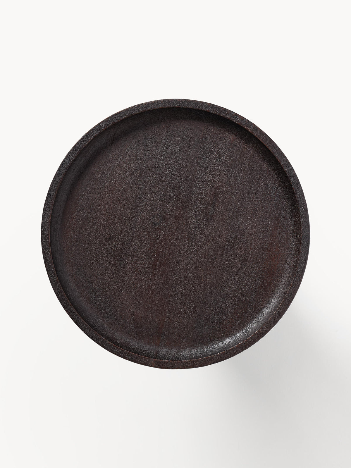 Benno Round Mango Wood Side Table