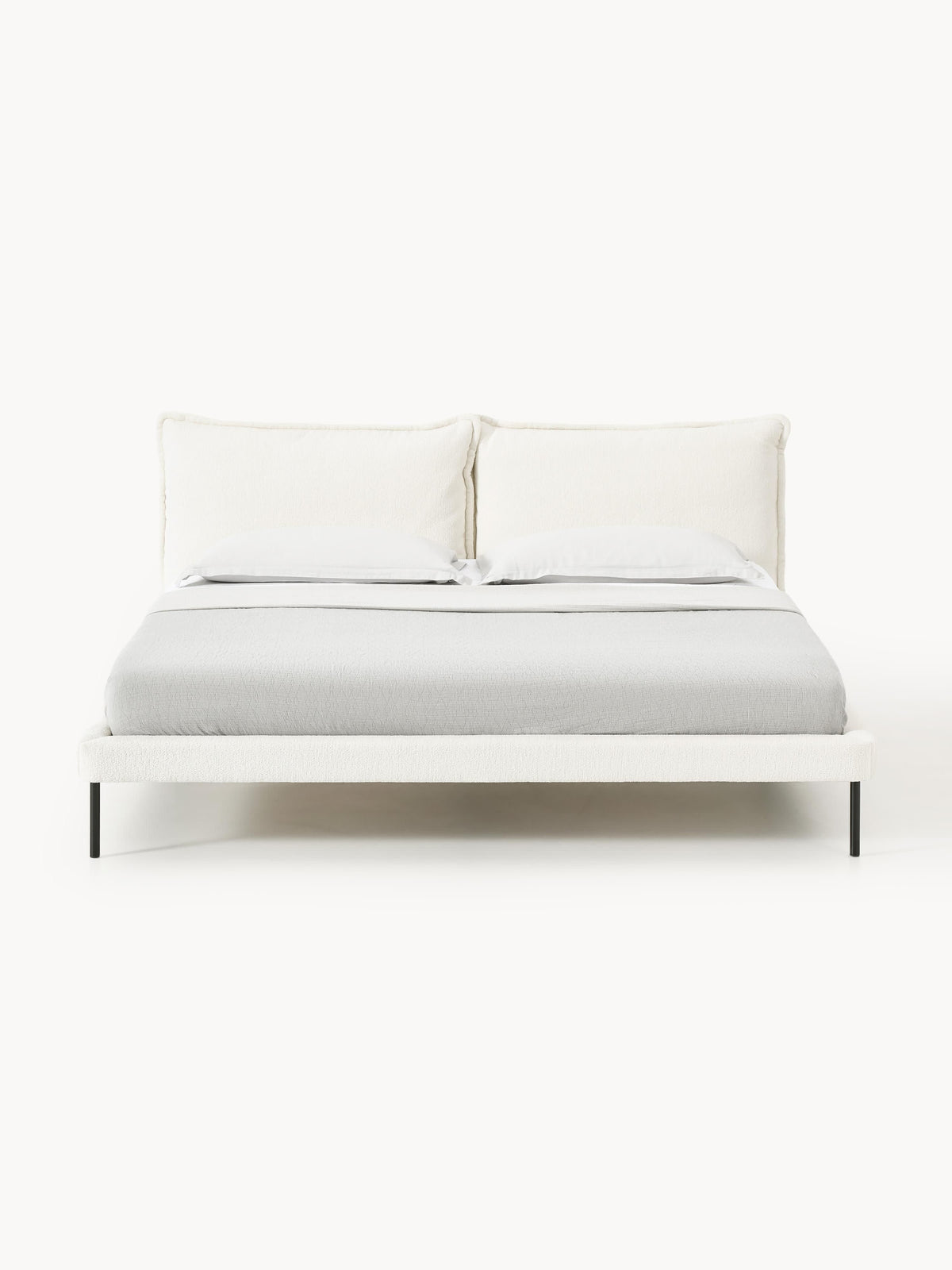 Amelia Upholstered Teddy Bouclé Bed