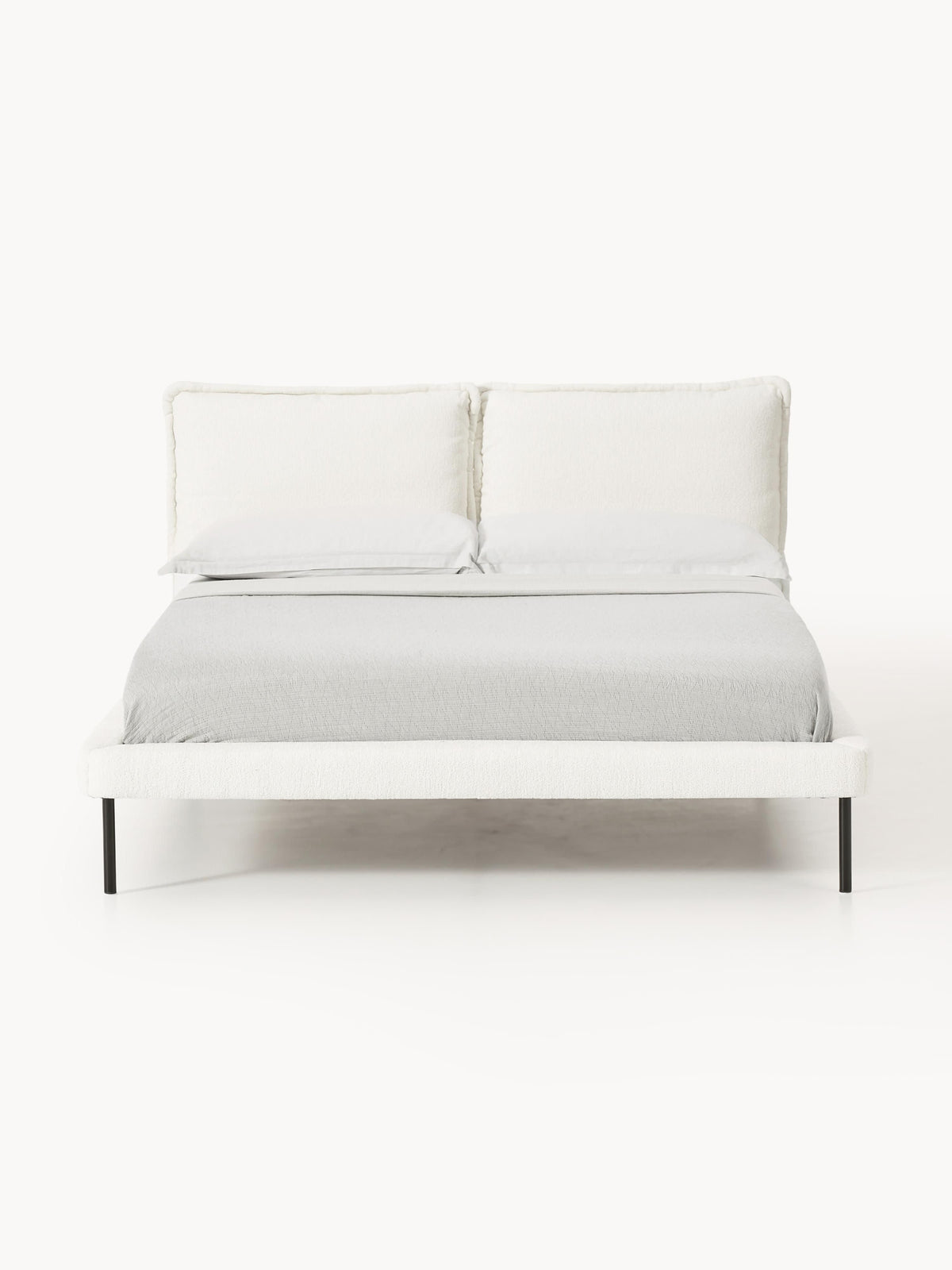Amelia Upholstered Teddy Bouclé Bed