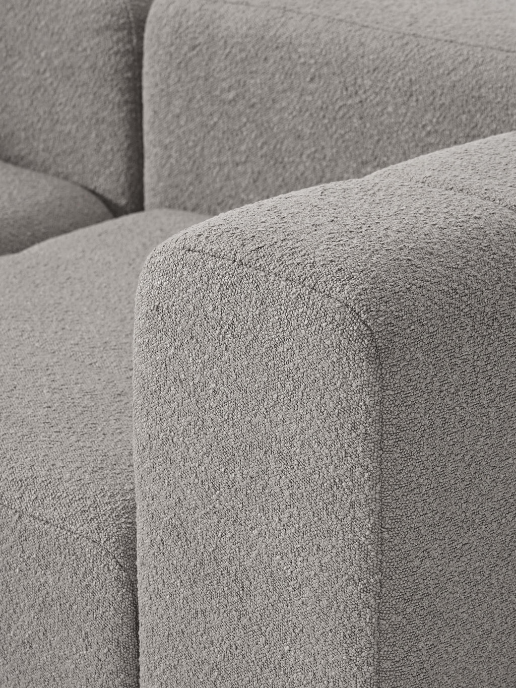 Lena Bouclé Modular Sofa (4-seater)