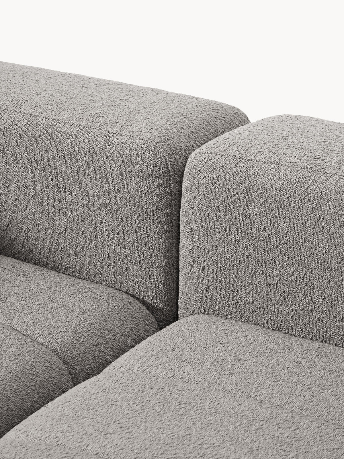 Lena Bouclé Modular Sofa (4-seater)