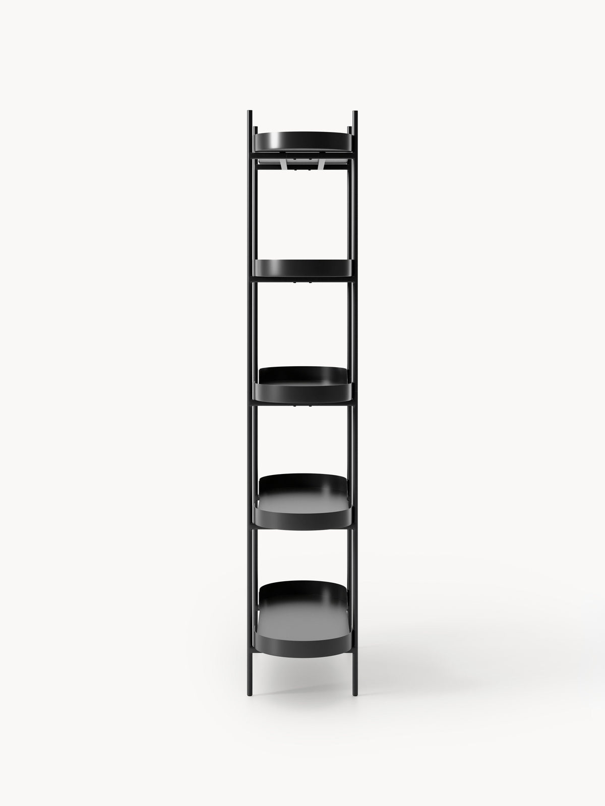 Taru Tall Metal Shelving Unit