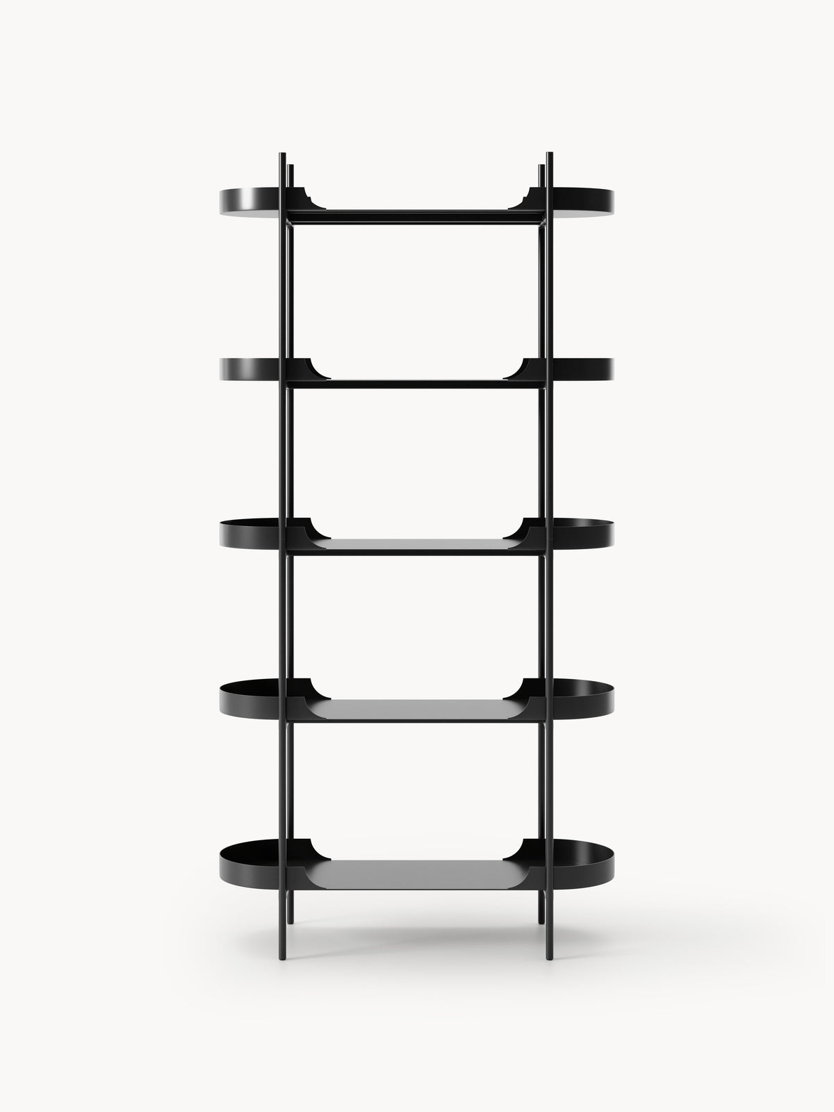Taru Tall Metal Shelving Unit