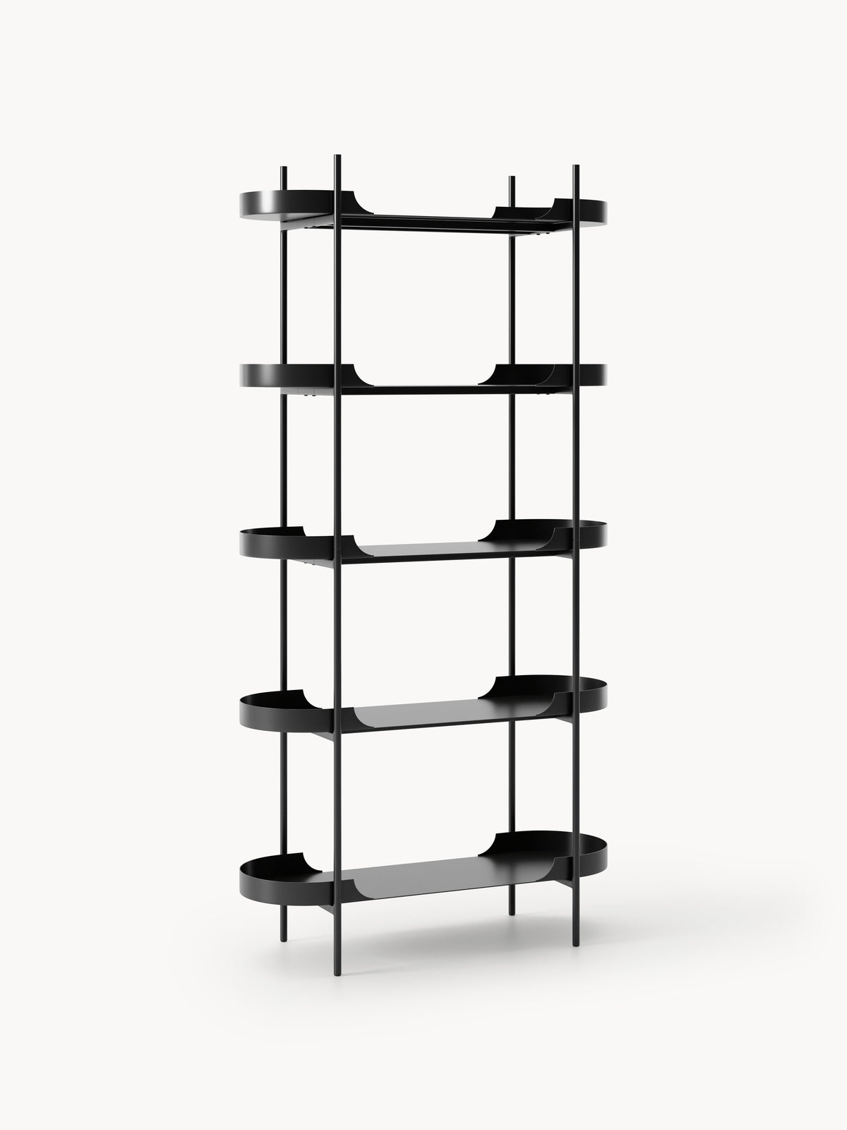 Taru Tall Metal Shelving Unit