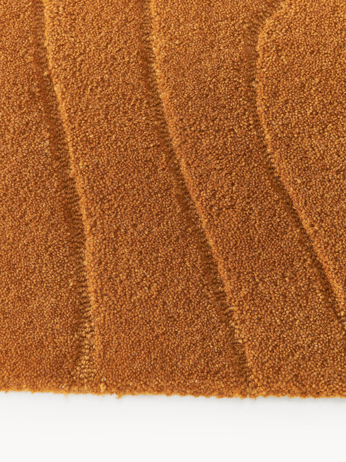 Aaron High-Low Wool Rug, Hand-Tufted