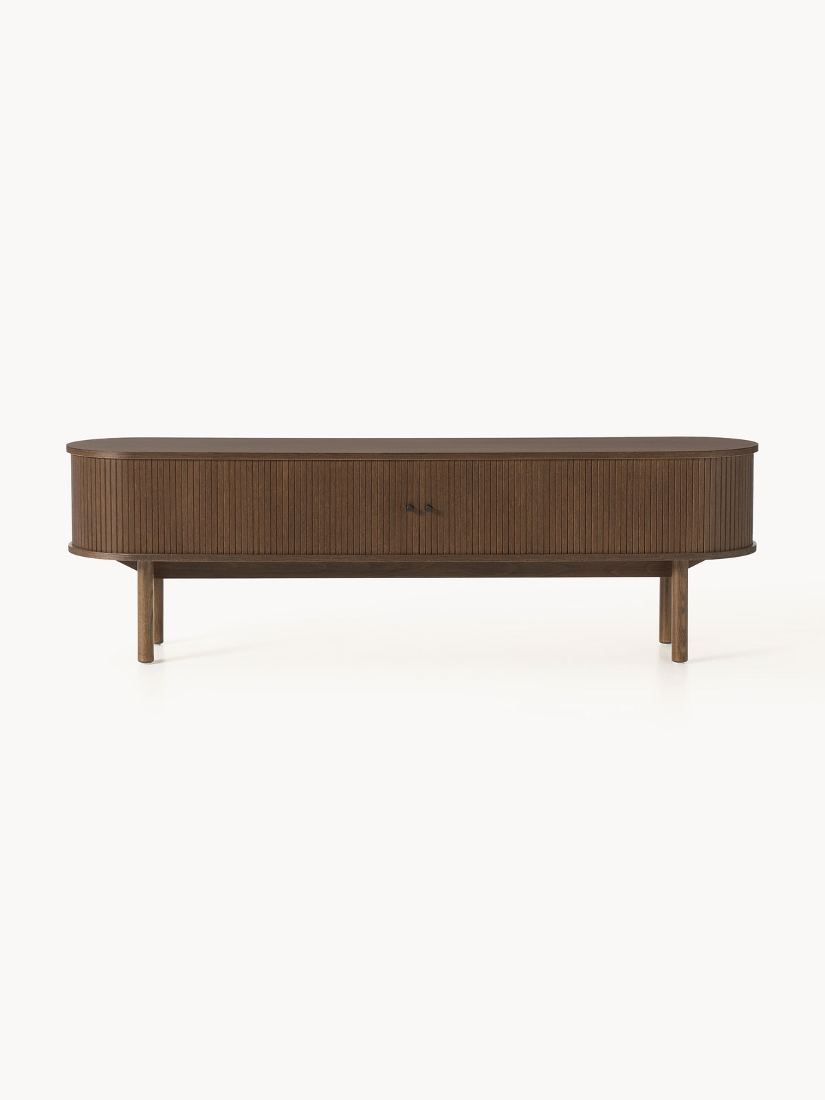 Calary TV Stand with Fluted Front