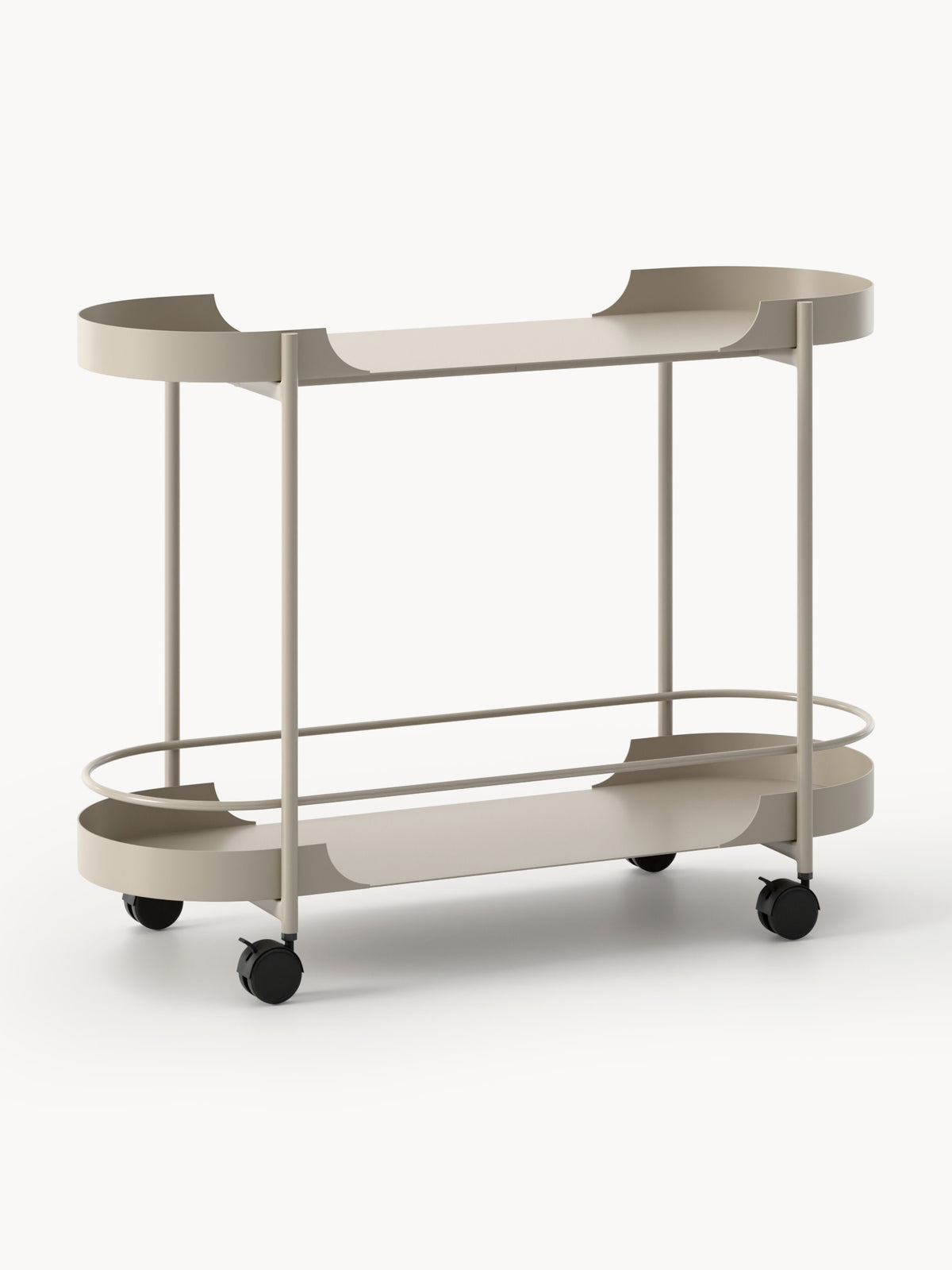 Taru Metal Serving Trolley