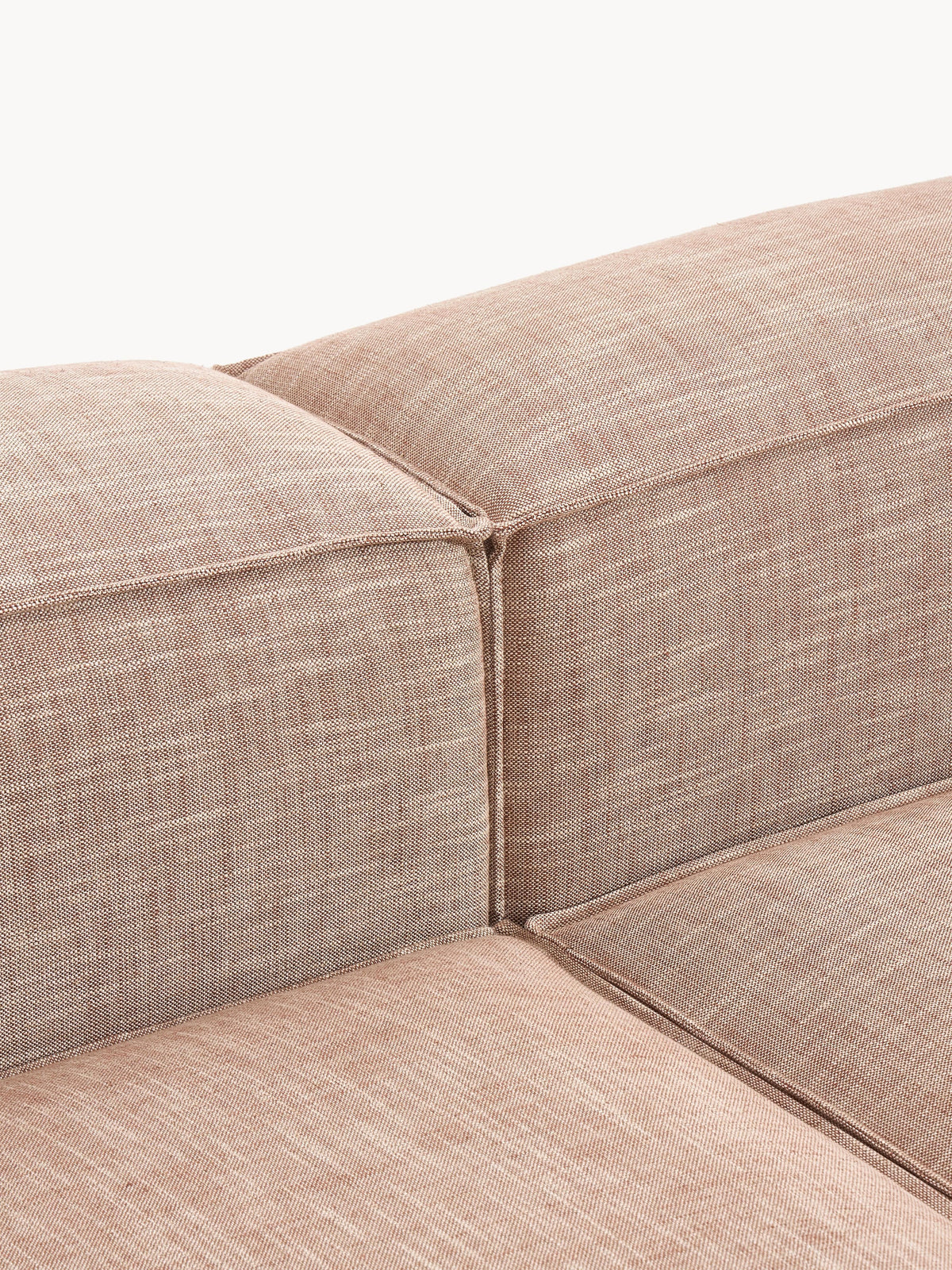 Lennon Linen Blend Modular Ottoman